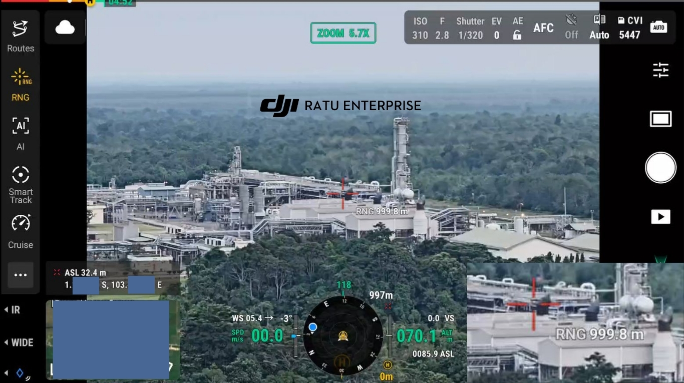 Hasill Laser Rangefinder DJI Matrice 4 Thermal