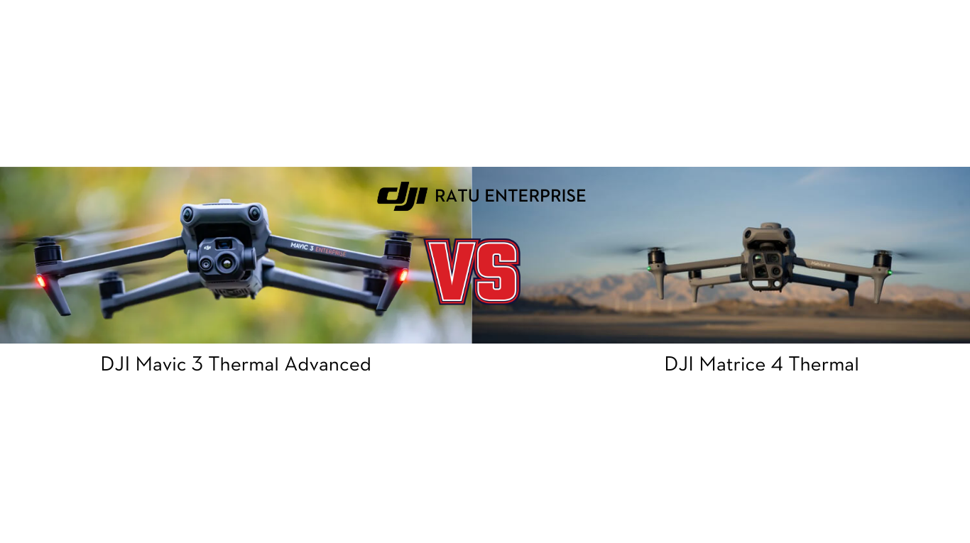 Perbandingan DJI Mavic 3 Thermal Advanced dan Matrice 4 Thermal