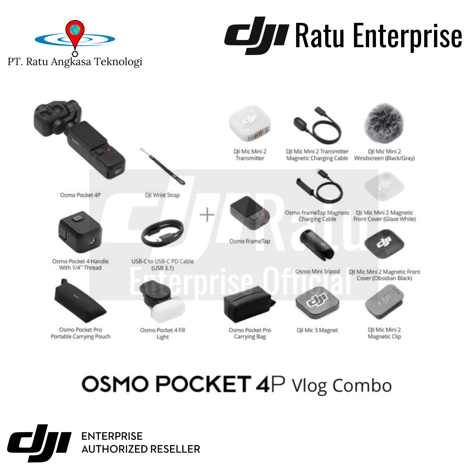DJI Osmo Pocket 4P Vlog Combo - Image 2