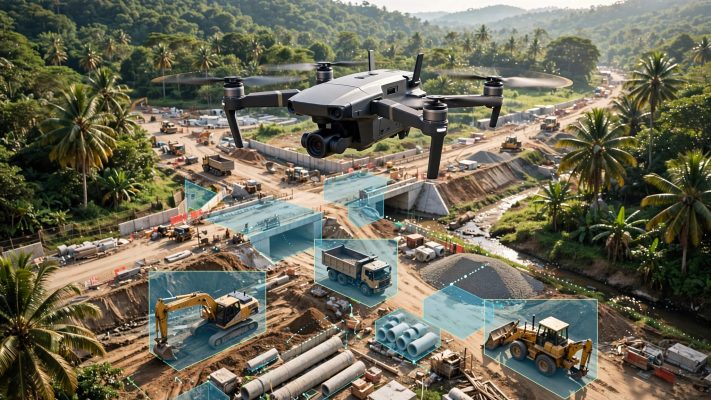 Dataset Lokal Drone untuk Pengembangan AI Onboard